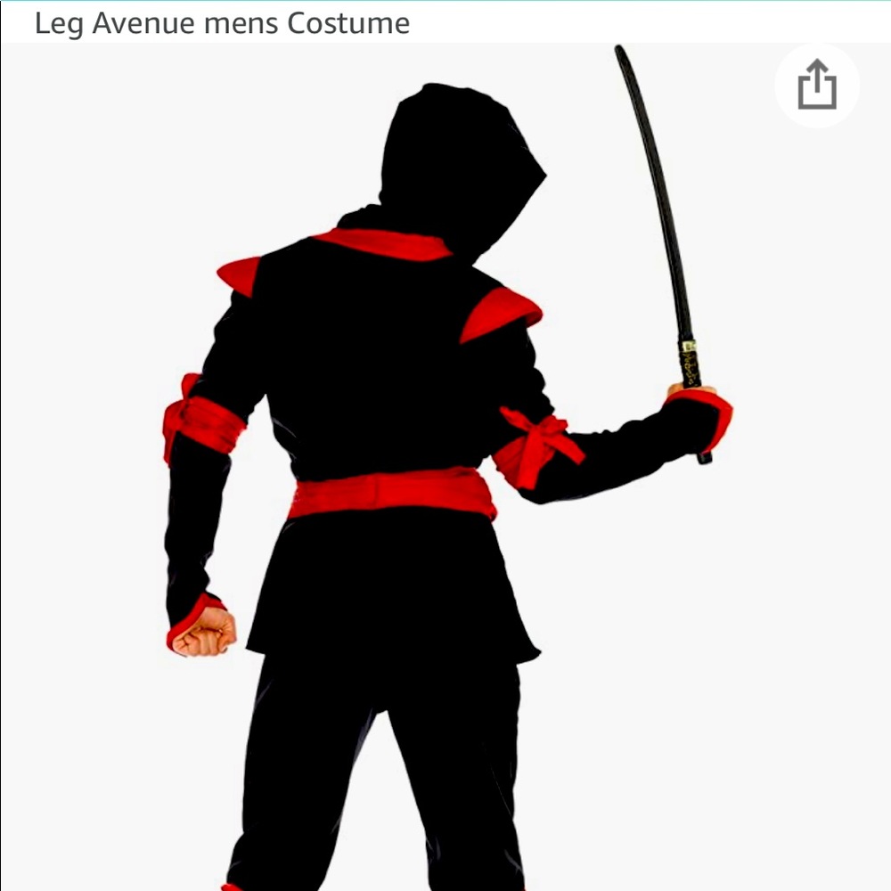 5 PC Ninja Costume